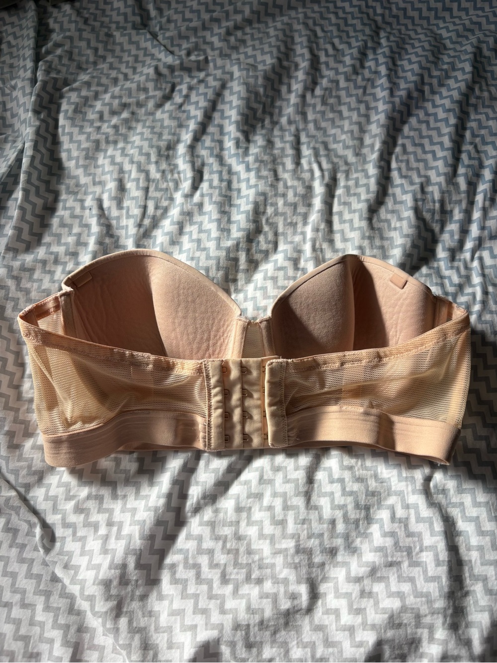Set of 3 sz M 36C Calvin Klein Black Bralette Jockey Beige Lively Strapless Bra - Picture 3 of 14